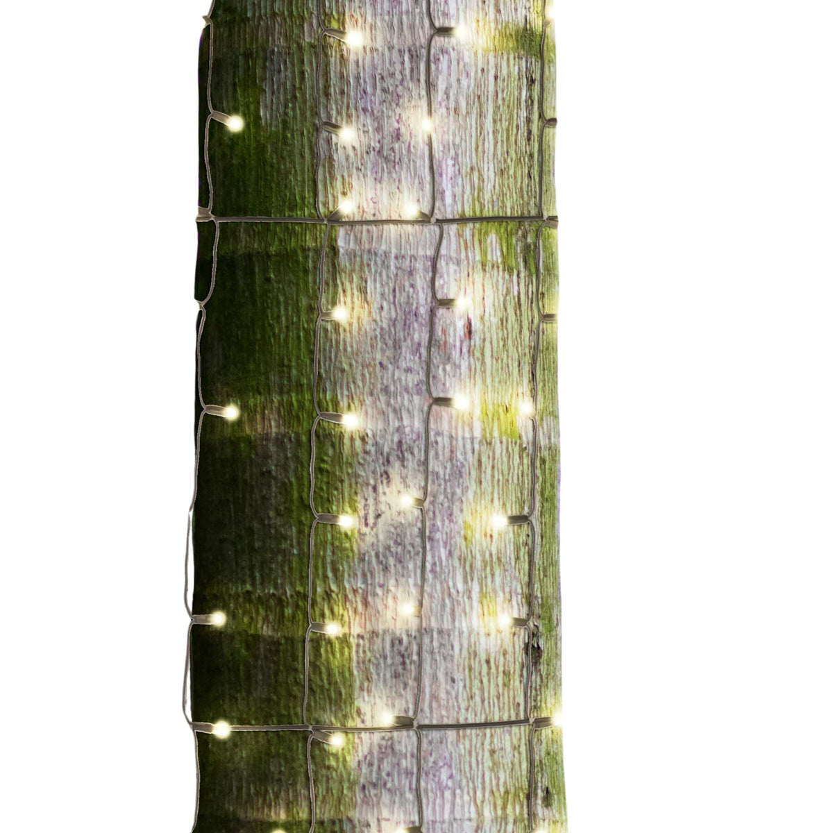 Holiday Bright Lights 105L 5Mm Stretch Net Patio Light Set, Gray Wire, 5'X18X36
