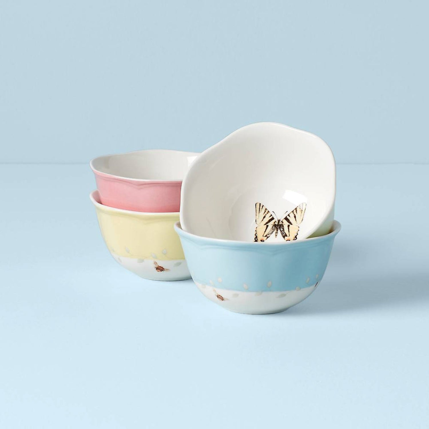 Lenox Butterfly Meadow Dessert Bowls, Set of 4 – Lijo Décor