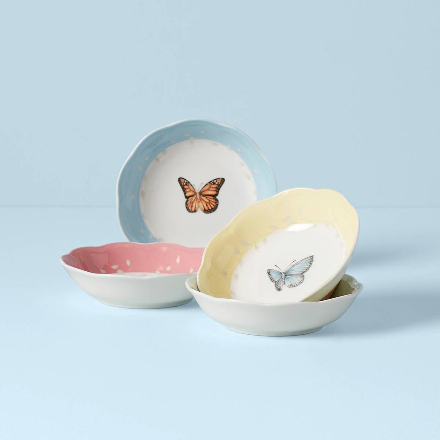 Lenox Butterfly Meadow Fruit Dish, Set of 4