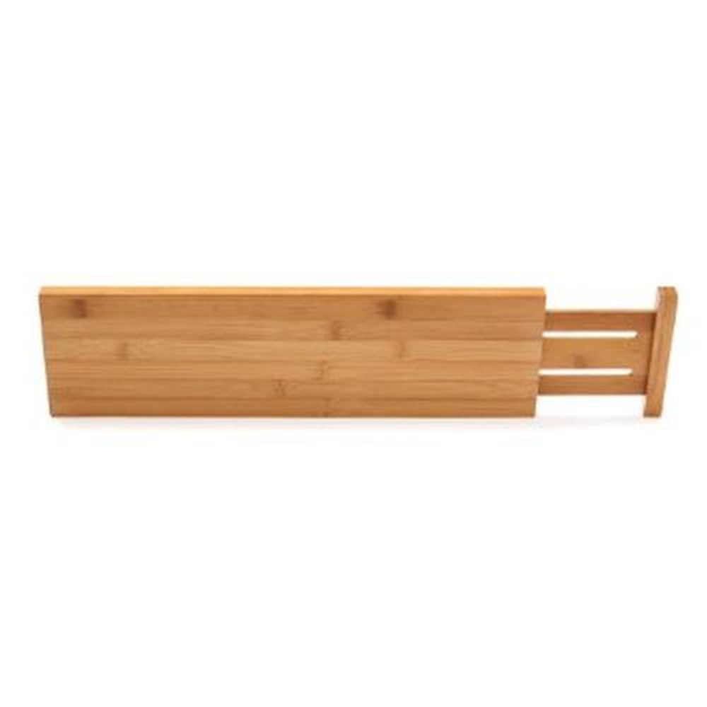 Lipper International Bamboo Kitchen Drawer Dividers - Set of 2