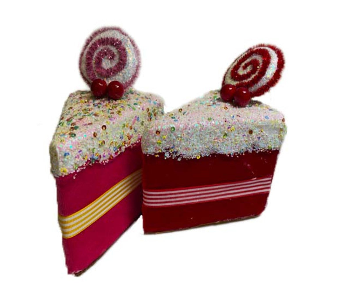 Mark Roberts 2020 Strawberry Short Cake Ornament, Assortment of 2, 7 inches