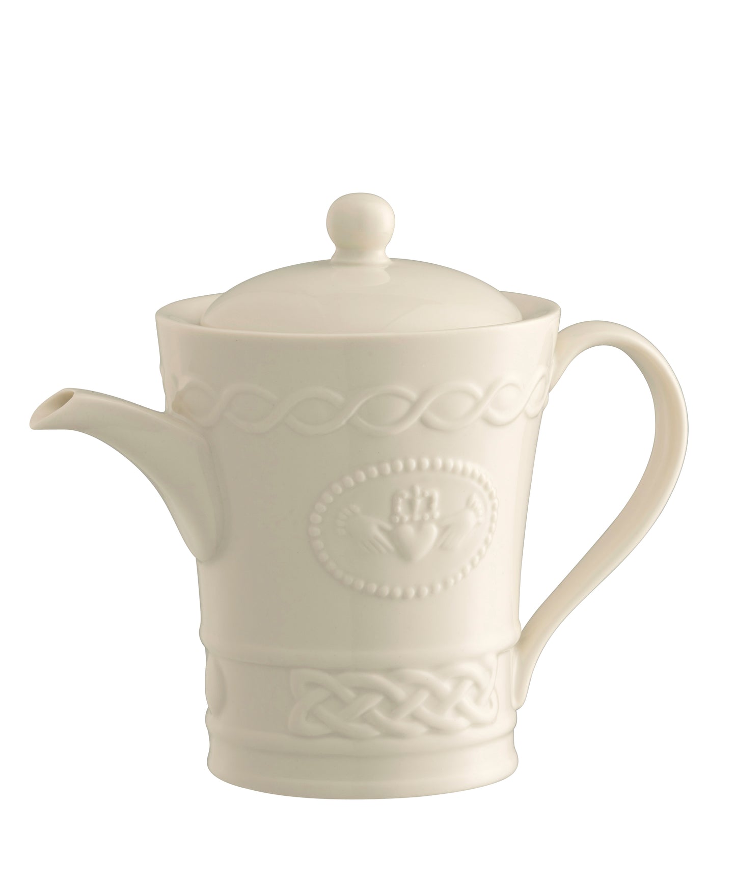 Belleek Claddagh Beverage Pot