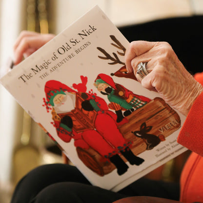 Vietri The Magic of Old St. Nick: The Adventure Begins Children's Story Book