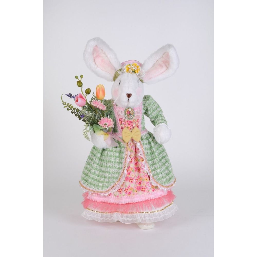 Karen Didion Ruby Bunny Figurine 19 Inches