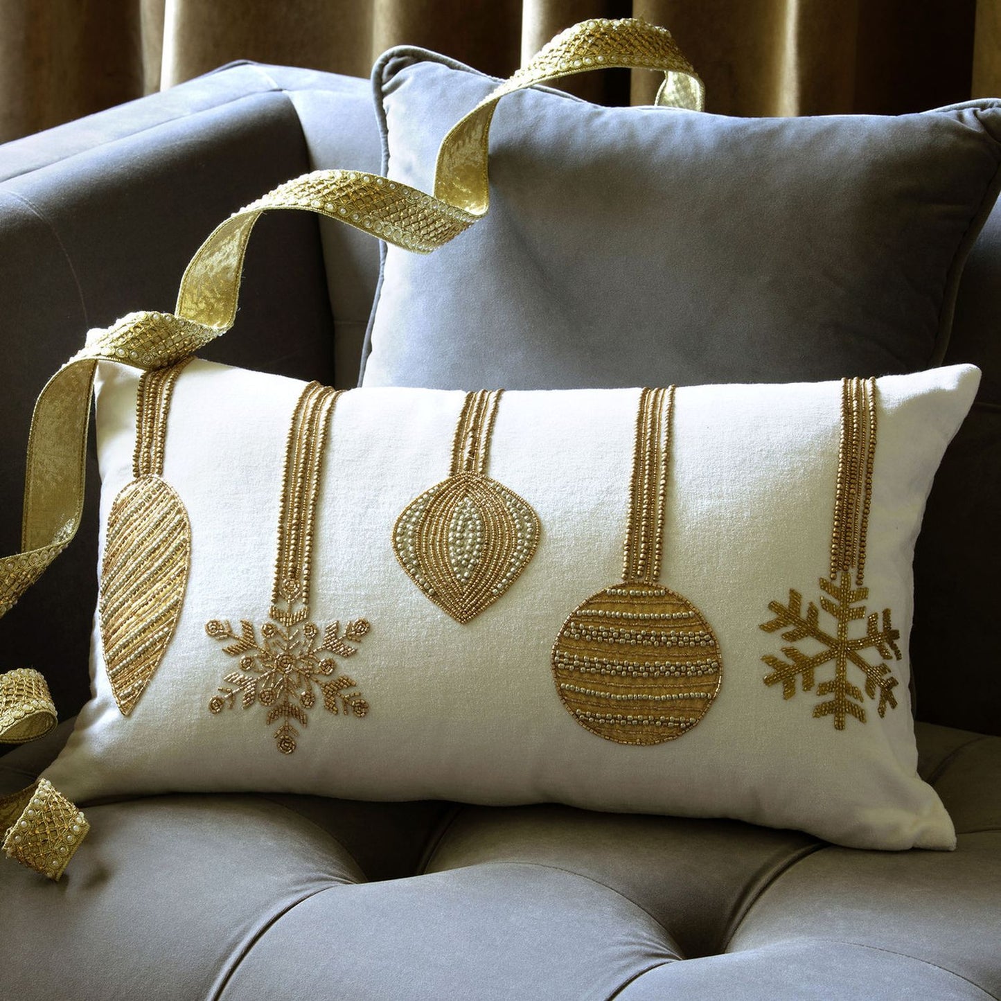 Park Hill Collection Holiday Splendor Holiday Splendor Ornaments Pillow