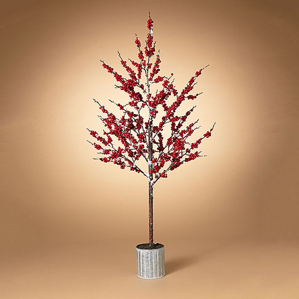 Gerson Company Potted Holiday Snowy Berry Tree
