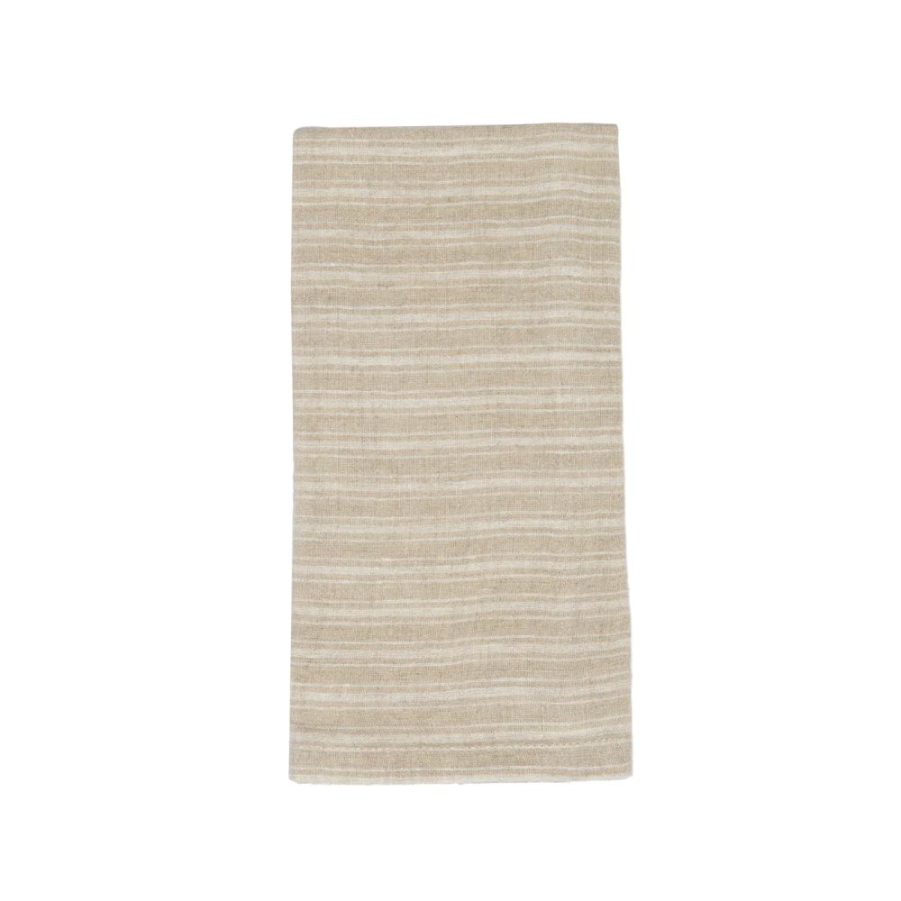 Caravan Home Bold Stripe Linen Towels 20X30 - Set Of 2