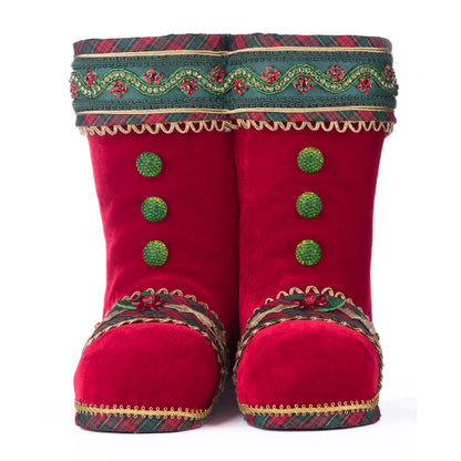 Katherine's Collection 2024 Holiday Magic Tabletop Boots, 12-Inch