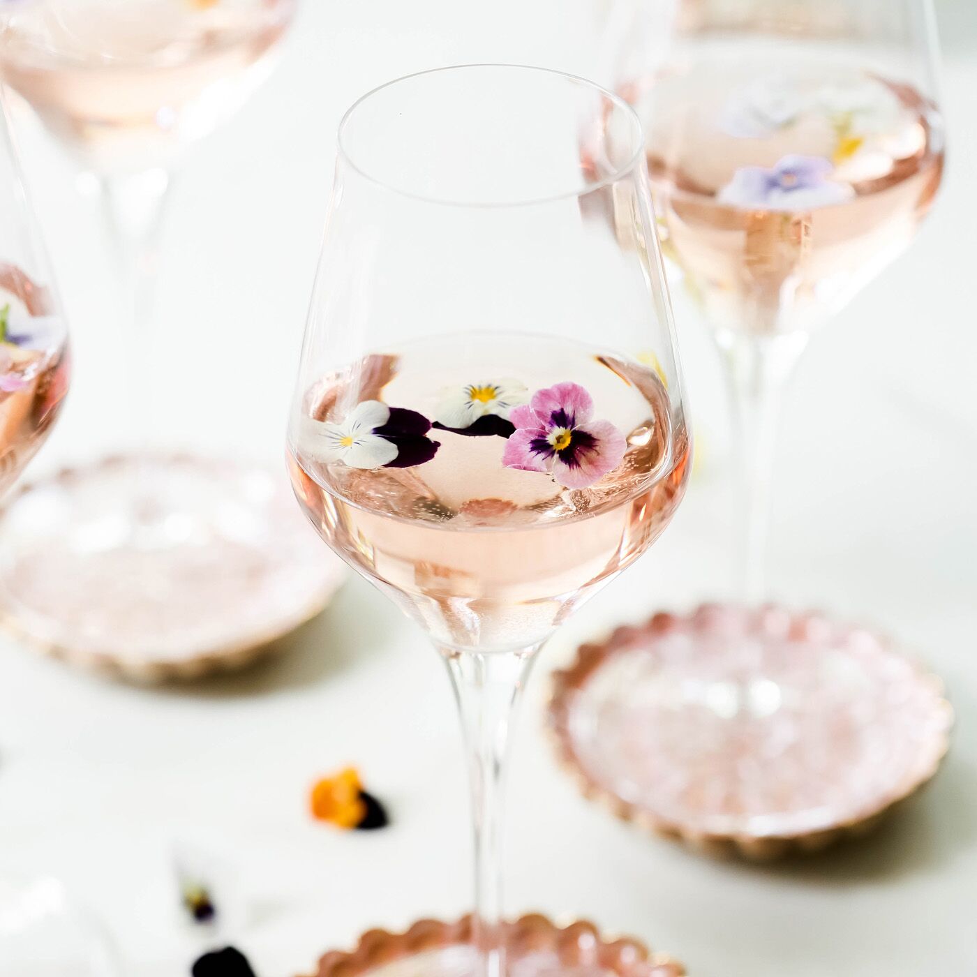 Vietri Contessa Clear Wine Glass, 9 oz - Luxury Italian Glassware