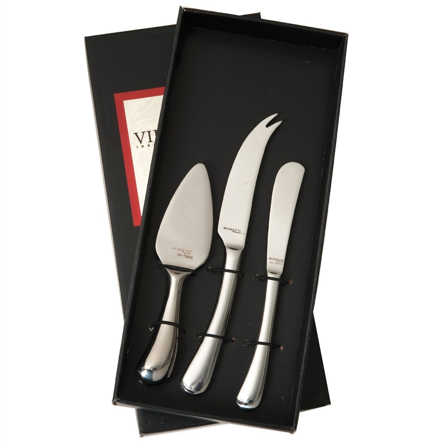Vietri Settimocielo Cheese Knife Set - 18/10 Stainless Steel Cheese Knives