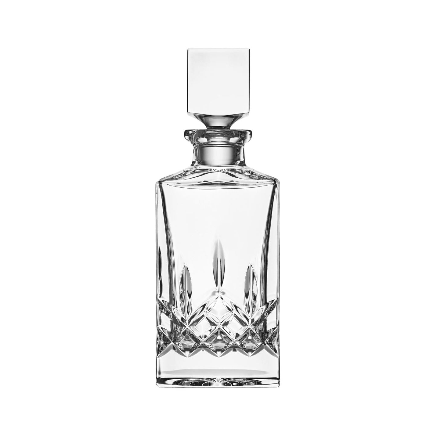 Waterford Lismore Black Square Decanter Clear