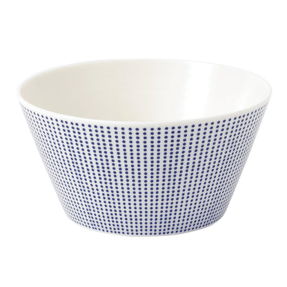 Royal Doulton 1815 Pacific Bowl 6in Blue Dots