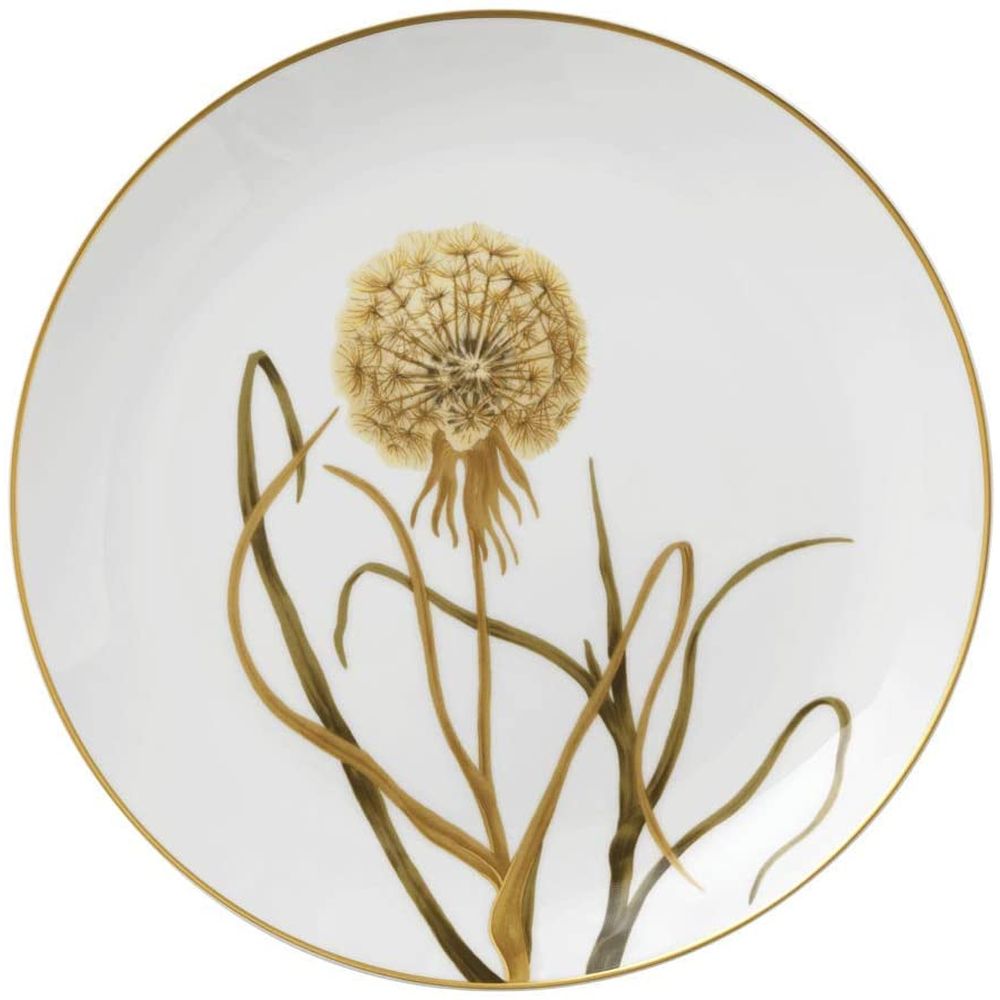 Royal Copenhagen Flora Plate Dandelion 10.75"