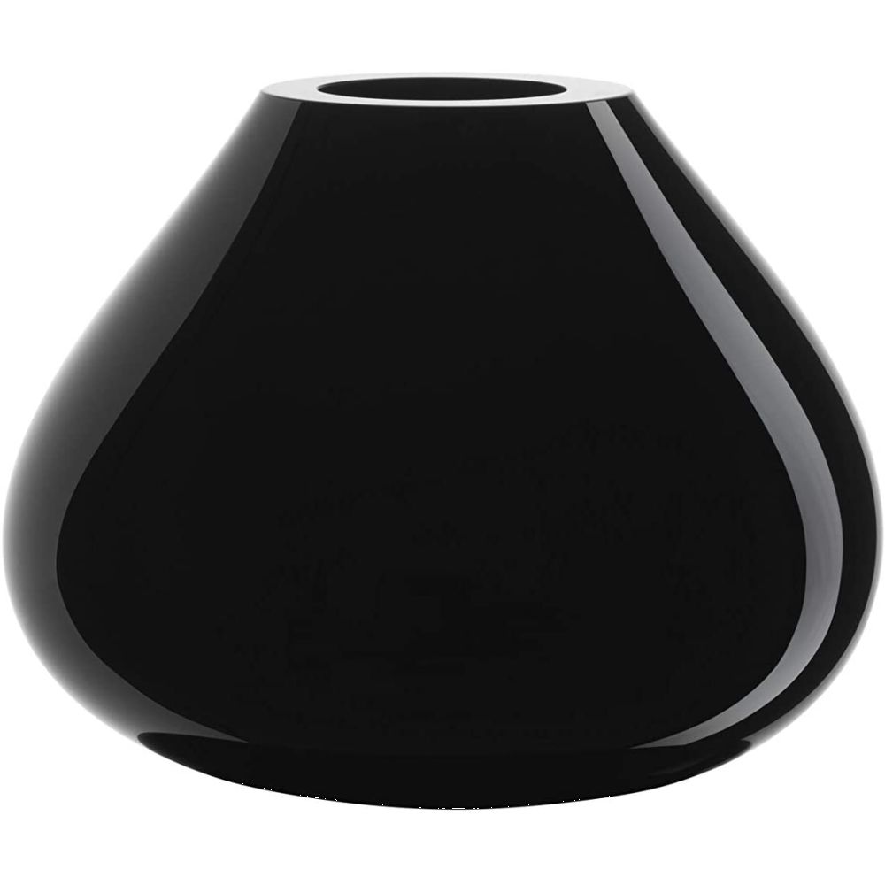 Orrefors Ebon Vase Black, Glass