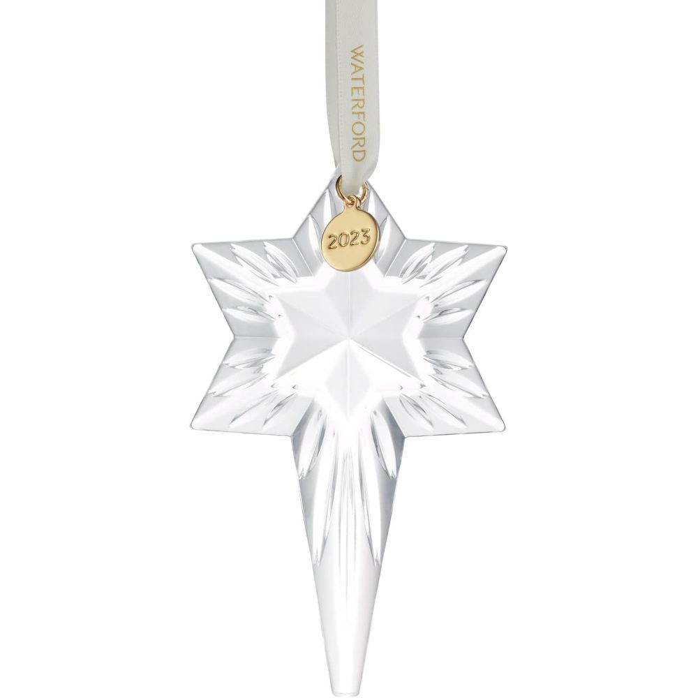 Waterford Christmas Crystal Ornament Annual Snowstar 2023