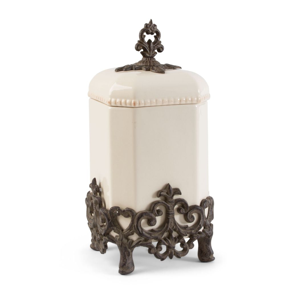 Gerson Companies Acanthus Provencial Canister