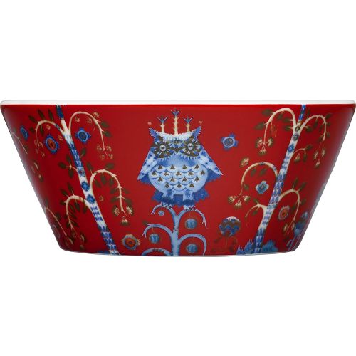 Royal Copenhagen Iittala Taika 10 Oz. Red Soup/Cereal Bowl, Porcelain