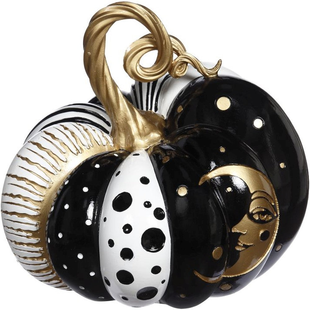 Mark Roberts 2020 Collection Pumpkin with Moon 10-Inch Tabletop Piece