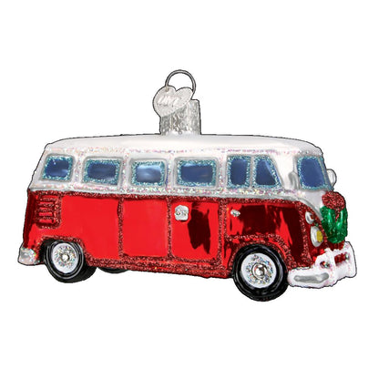 Old World Christmas Camper Van Ornament