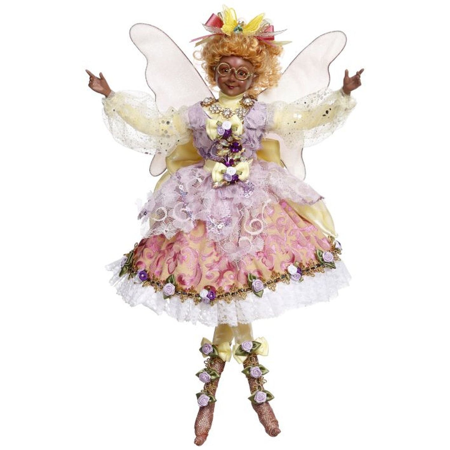 Mark Roberts 2022 African-American Butterfly Girl Fairy Figurine