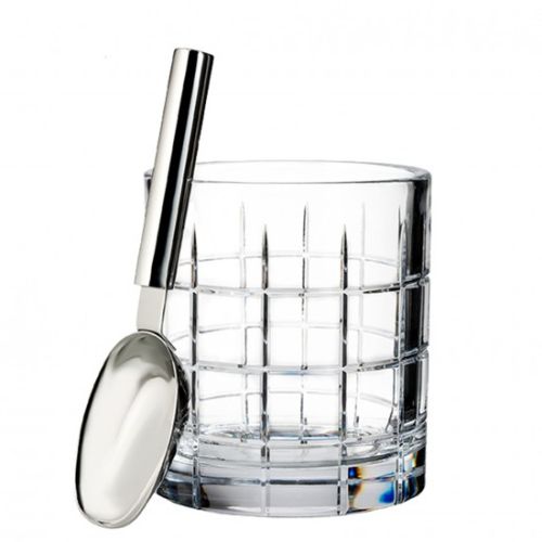 Waterford Connoisseur Cluin Ice Bucket 48floz & Scoop