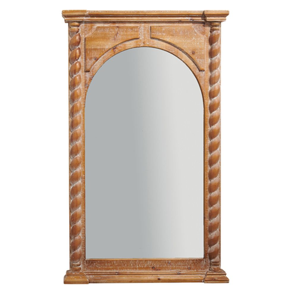 Raz Imports 2024 In Bloom 38" Twisted Edge Mirrored Panel