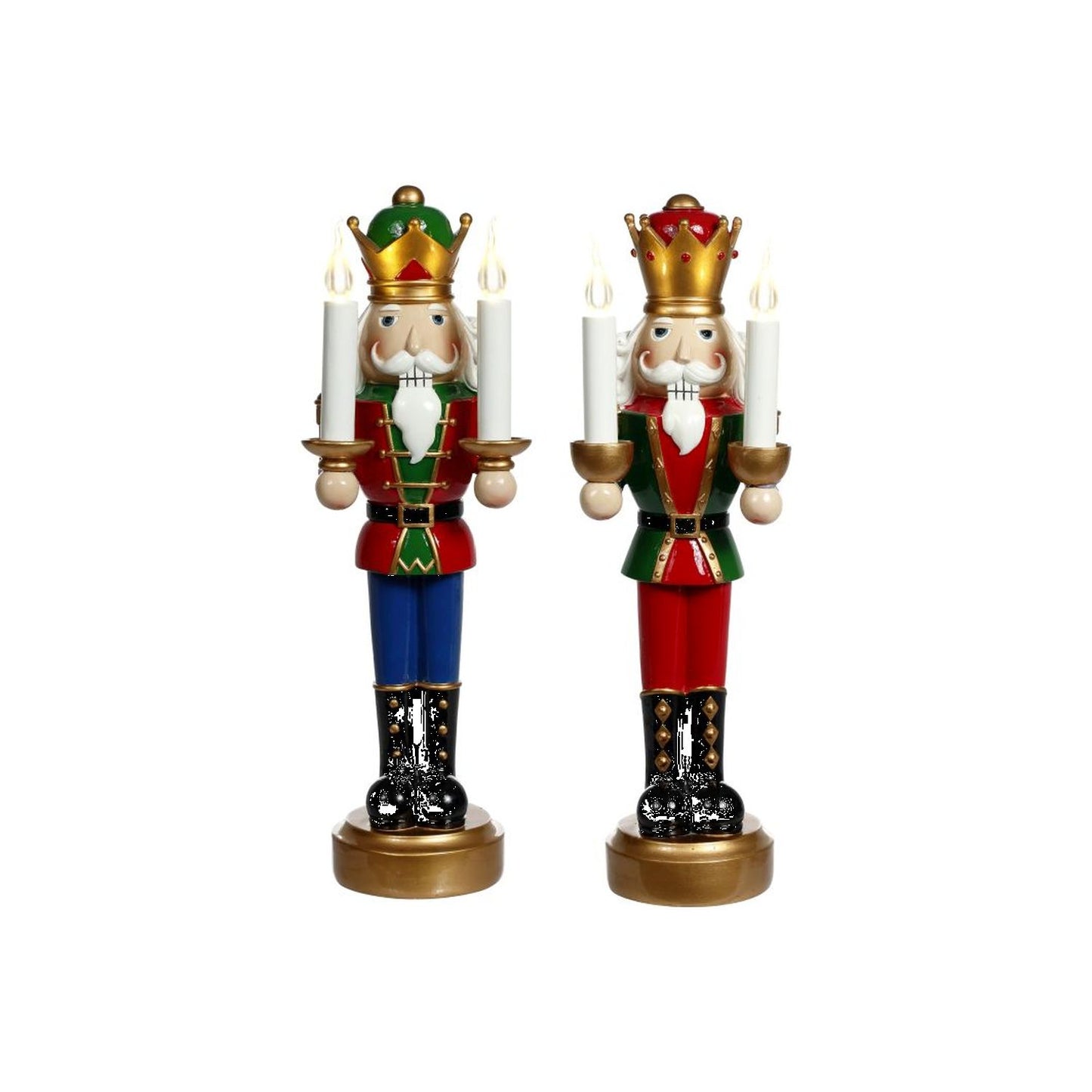 Mark Roberts Christmas 2024 Lighted Soldier Nutcracker 16 Inches, Assorted Of 2
