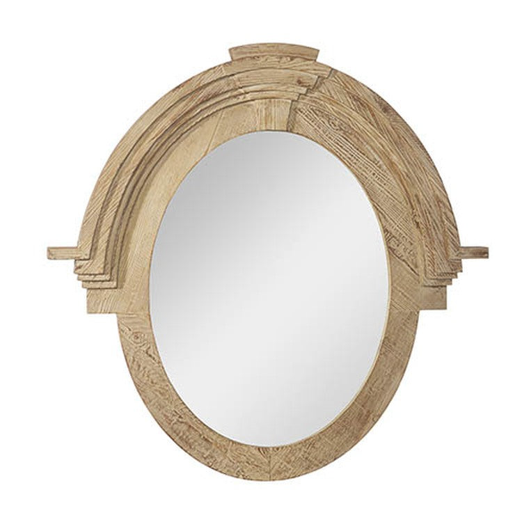Raz Imports Back At The Ranch 40" Distressed Oval Mirror