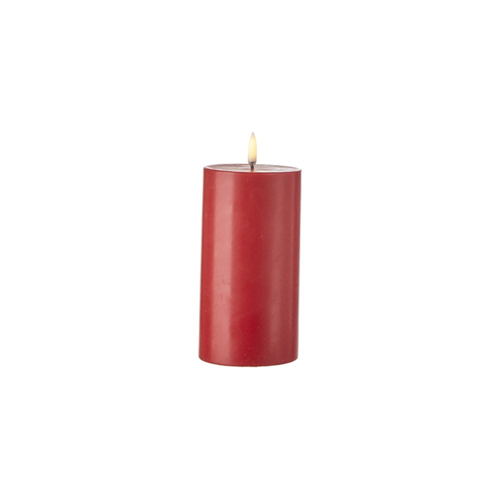 Raz Imports Uyuni Candles Red Pillar Candle
