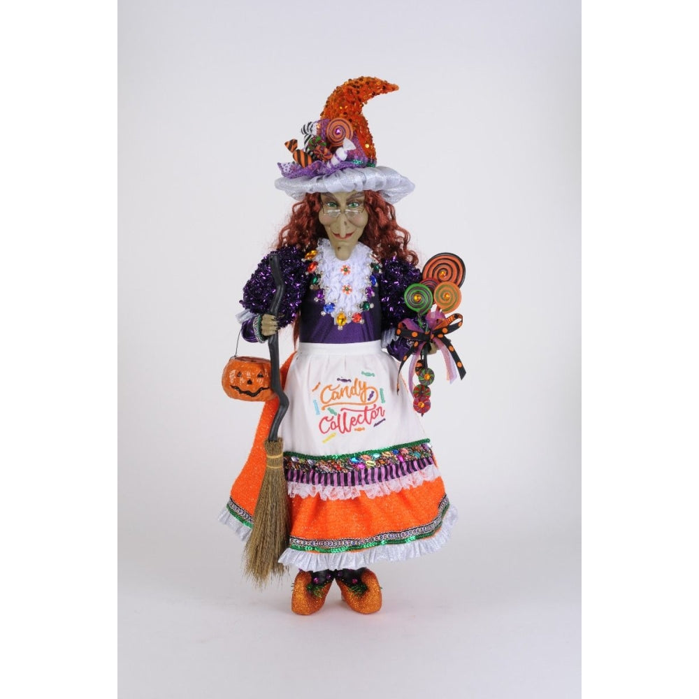 Karen Didion Candy Collector Witch Figurine Polyresin