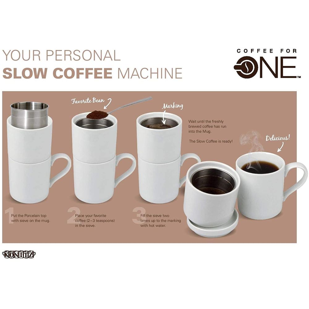 Konitz Coffee-For-One Feel the Moment Slow Coffee Machine
