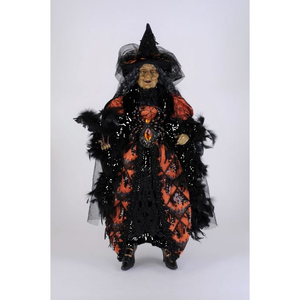 Karen Didion Orange Standing Witch