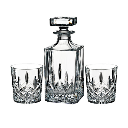 Waterford Marquis Markham Decanter & Double Old Fashioned Set, 3 Pieces