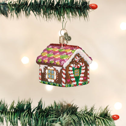 Old World Christmas Gingerbread House Ornament