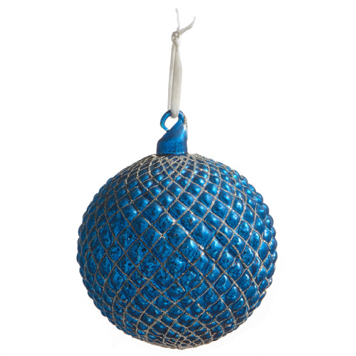 Raz Imports 2023 Celebrate The Season 6" Quilted Ball Ornament