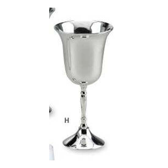 Leeber Water Goblet, Silver Plated.