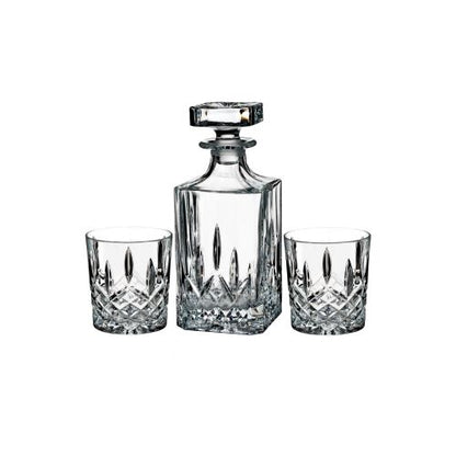 Waterford Marquis Markham Decanter & Double Old Fashioned Set, 3 Pieces
