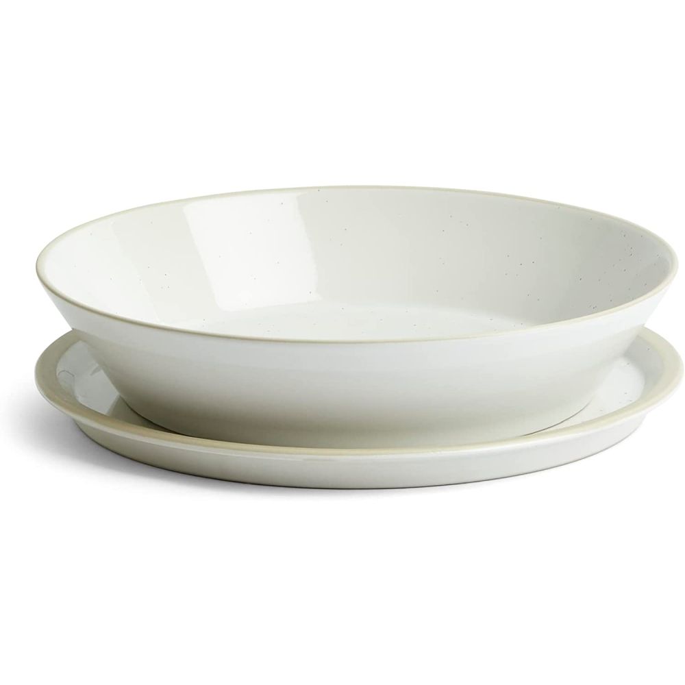 Royal Doulton Urban Dining Bowl & Plate/Lid White, 4 Piece Set