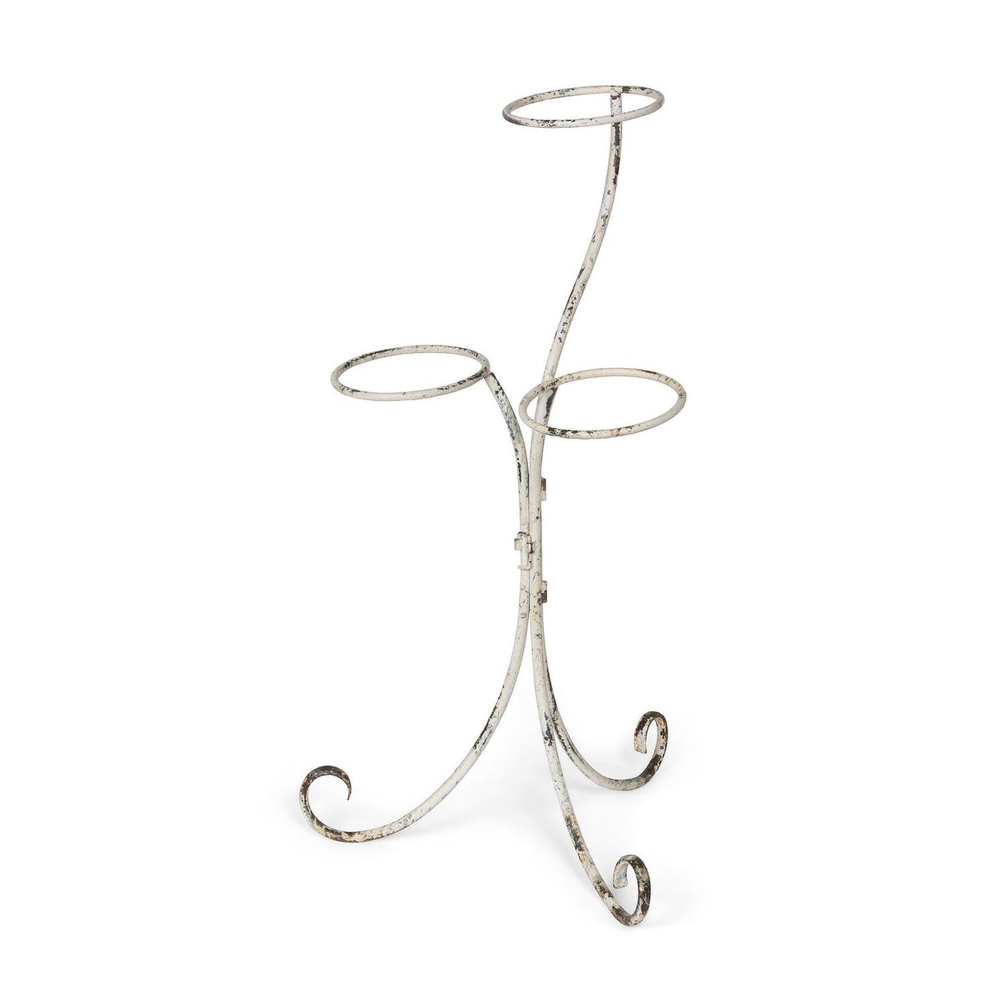 Park Hill Collection Iron Tiered Standing Pot Rack