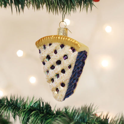 Old World Christmas Blueberry Pie Ornament
