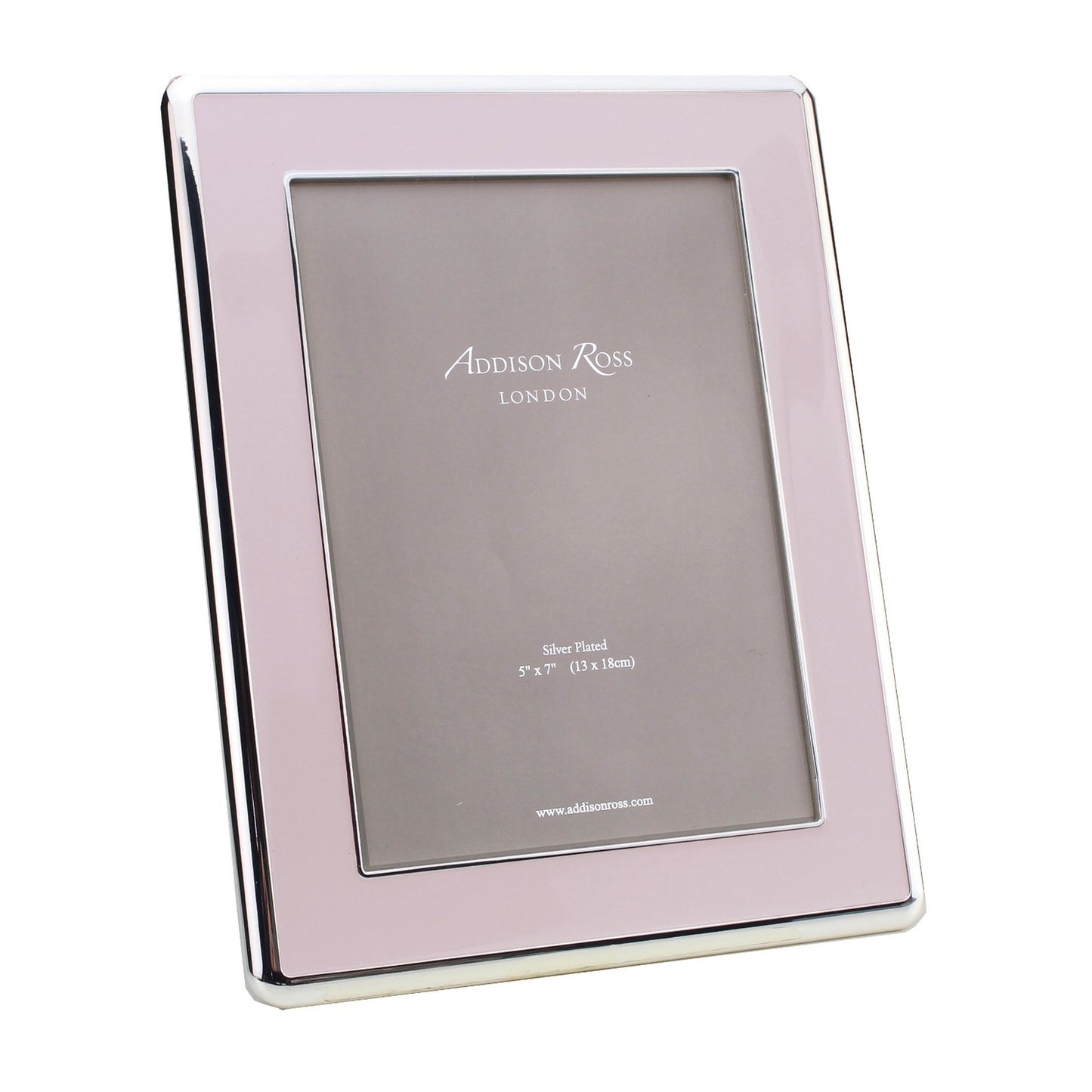 Addison Ross The Curve Silver & Pale Pink Frame
