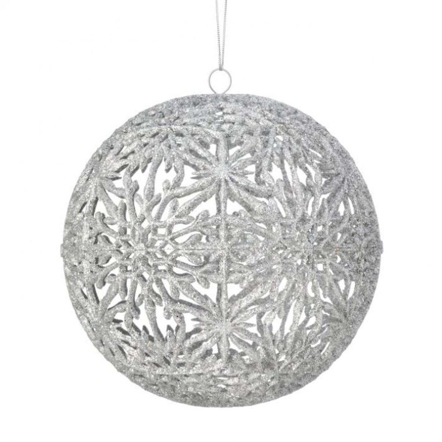 Regency International Snowflake Hollow Ball Ornament