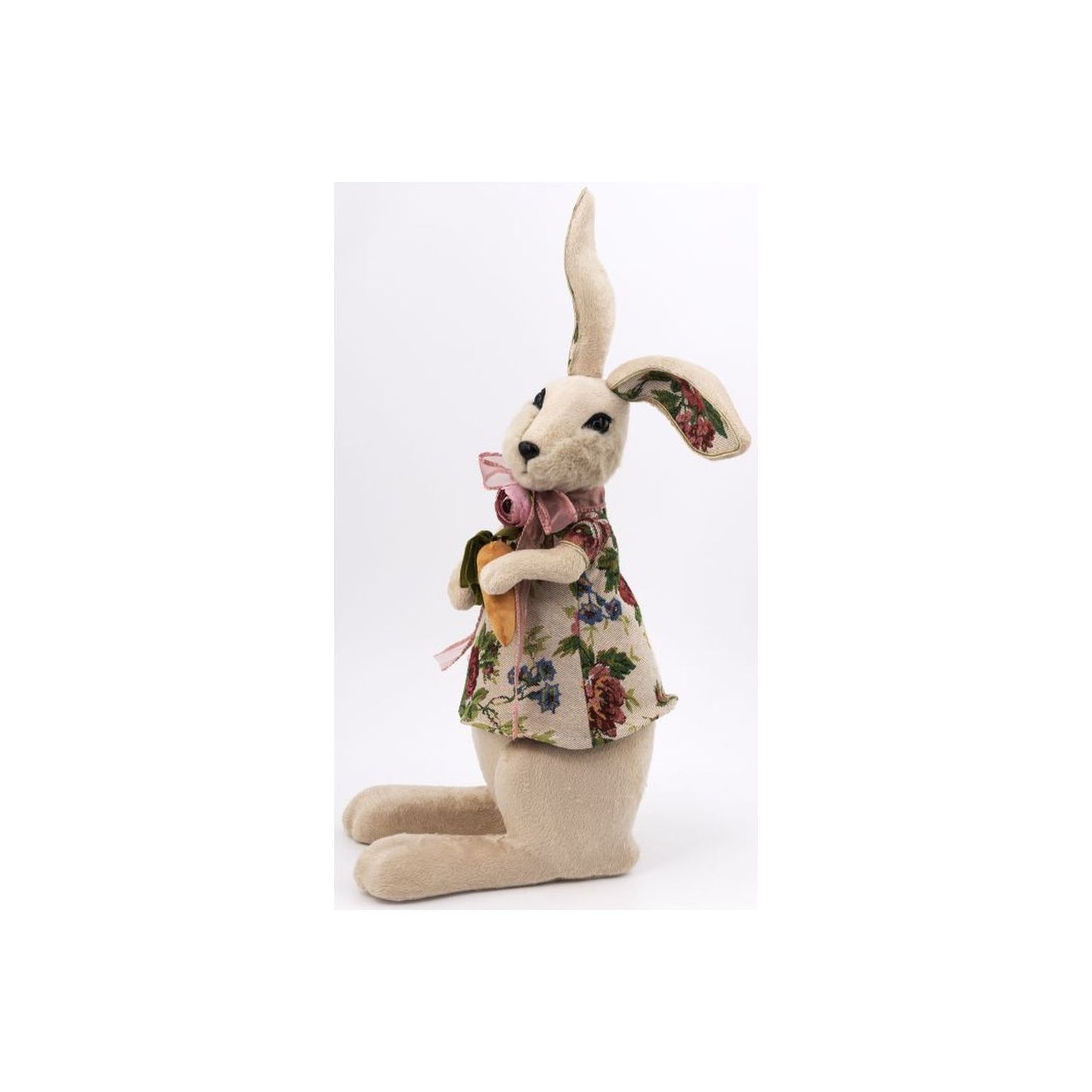 Mark Roberts 2024 Rabbit With Carrots, Standing  Figurine - 20 Inches