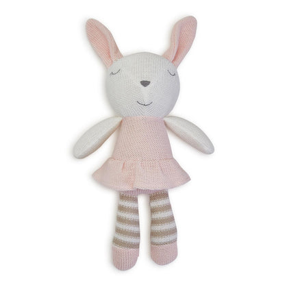 Two's Company Knitted Cuddle Bunny