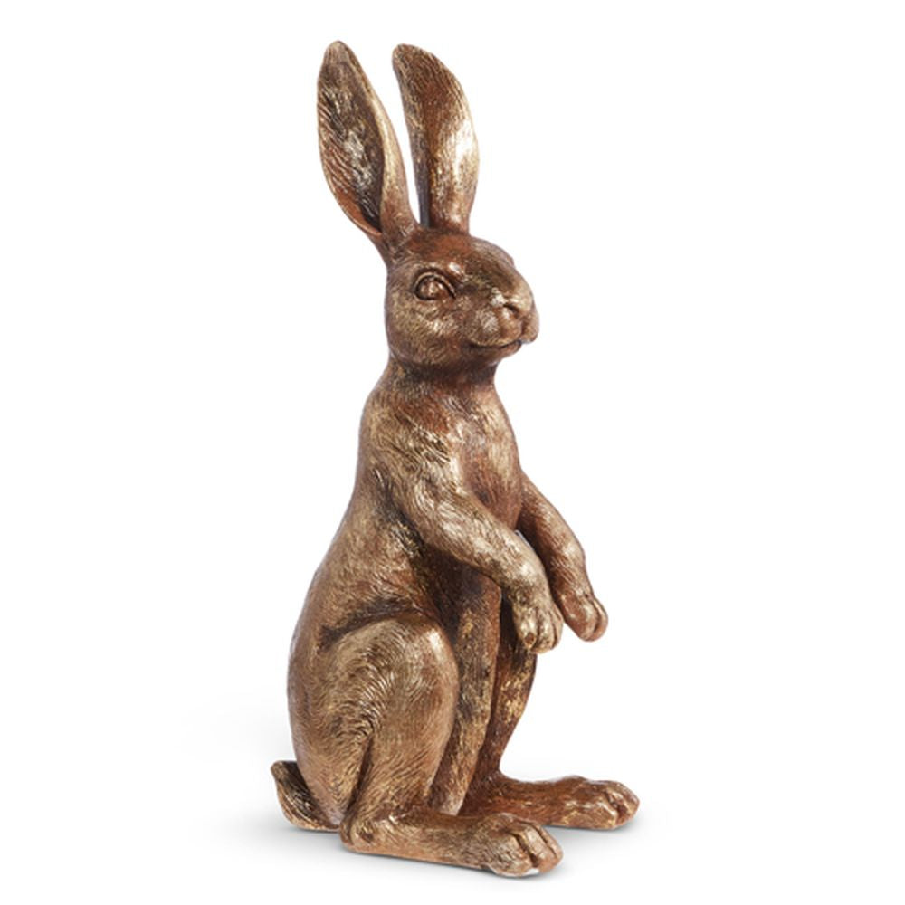 Raz Imports 2024 European Style 14" Antique Brass Rabbit