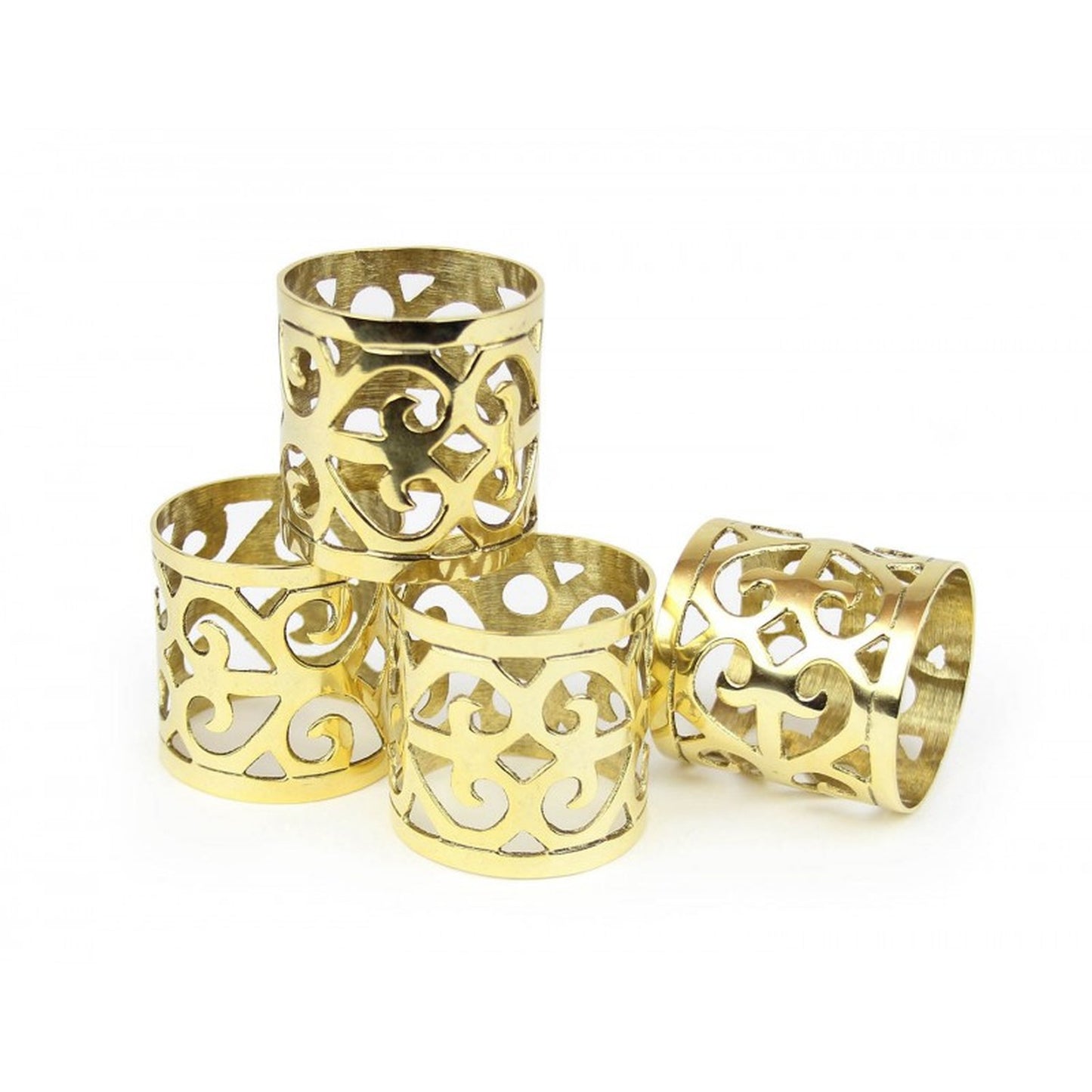 Quest Collection Byzantine Napkin Rings Set