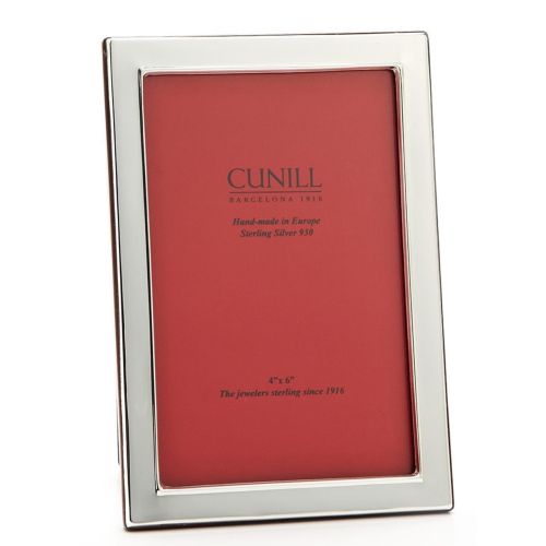 Cunill .925 Sterling Plain (1/2" Border) Picture Frame