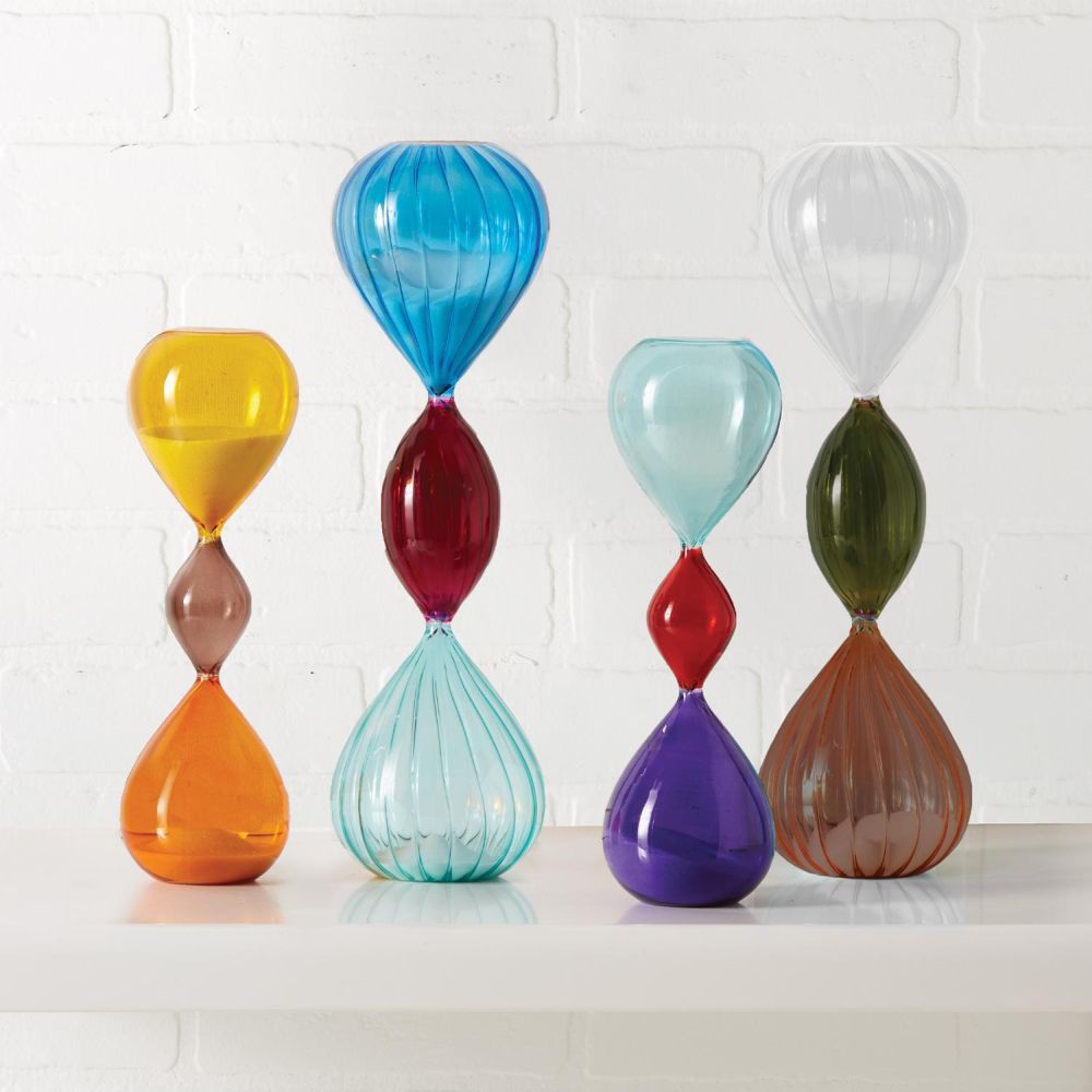 Two's Company Color Set Of 4 Sand Timers