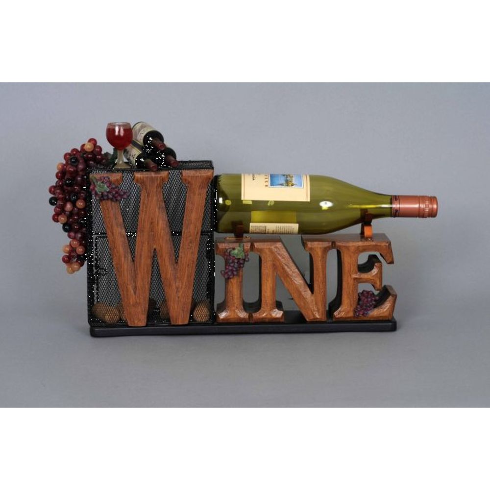 Karen Didion Cork Collector/Wine Bottle Holder