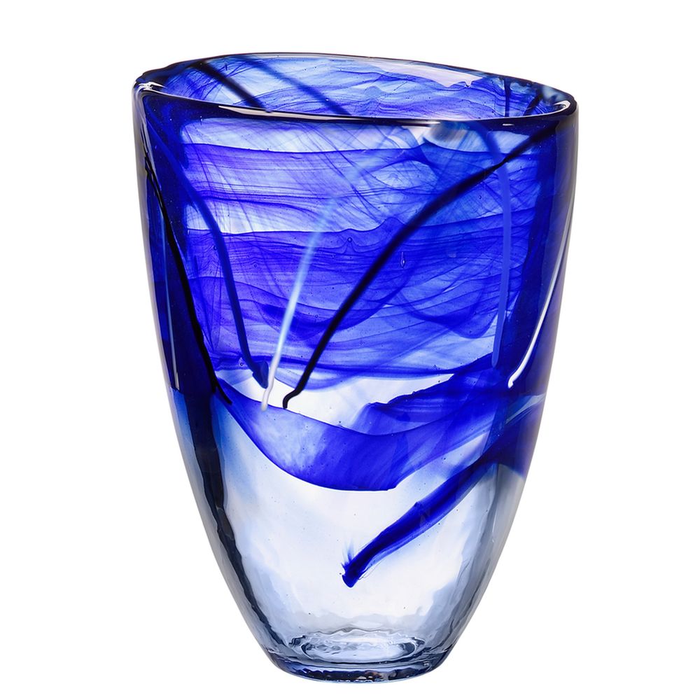 Kosta Boda Contrast Vase, Crystal